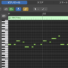 DTMの作曲演奏ソフト画面